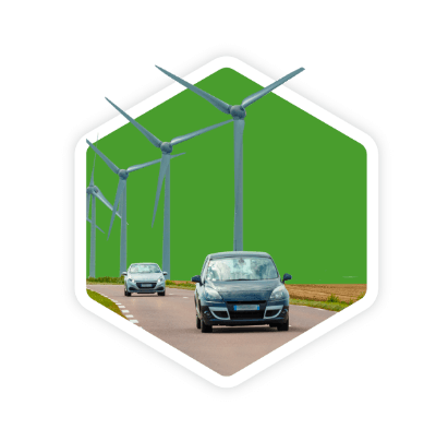 GREEN Cars and Wind